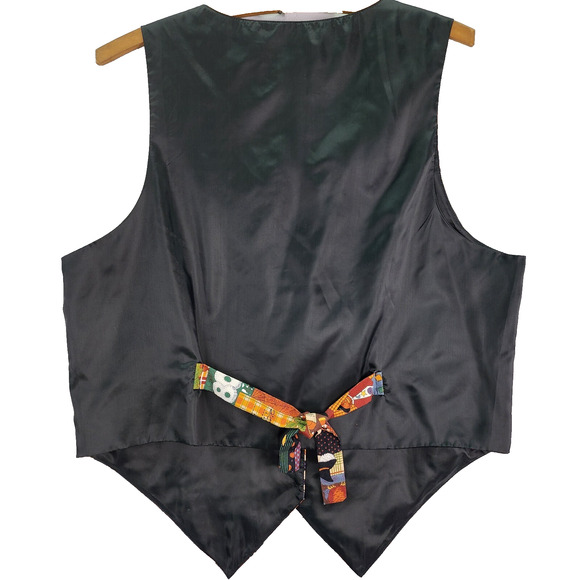 Halloween Vest Women LARGE Westbury Witches Bats Ghost "BOO" Pin Included Party - Picture 3 of 13